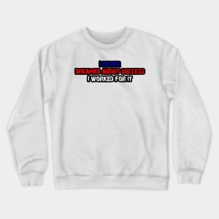 American flag colors quotes Crewneck Sweatshirt